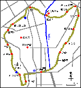 水原・華城の地図